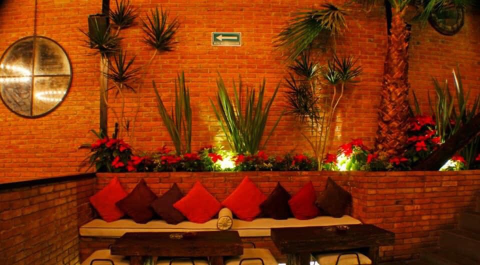 terraza en la roma