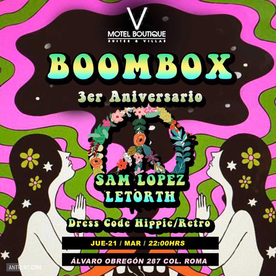 Aniversario 3 de Boombox