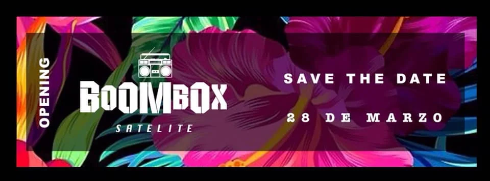 Inauguración Boombox Satélite.
