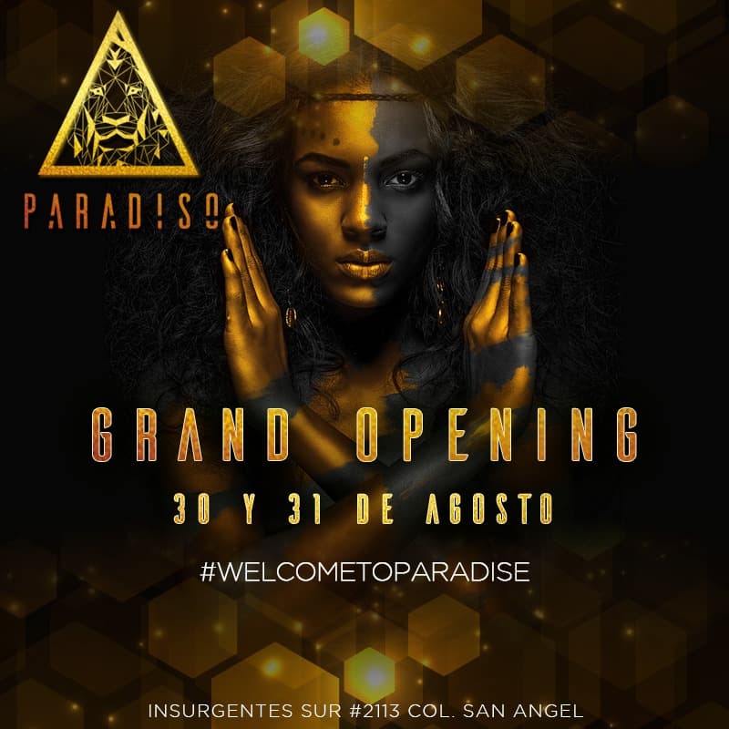 Grand Opening Paradiso Club